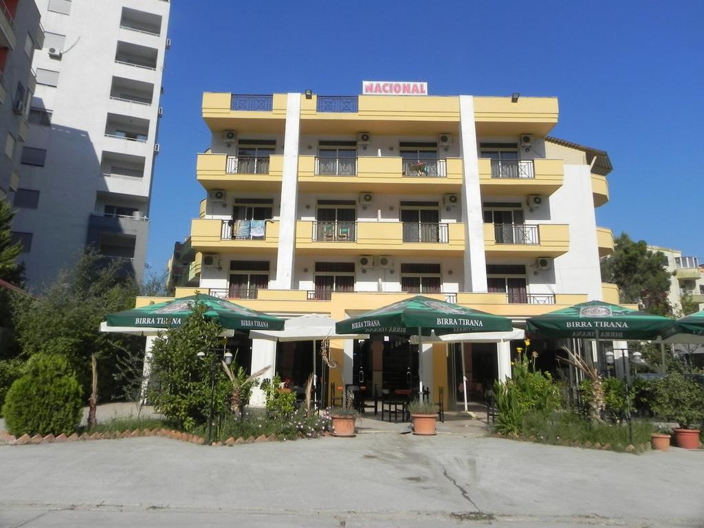 Hotel Nacional Durres Durrës Exterior foto